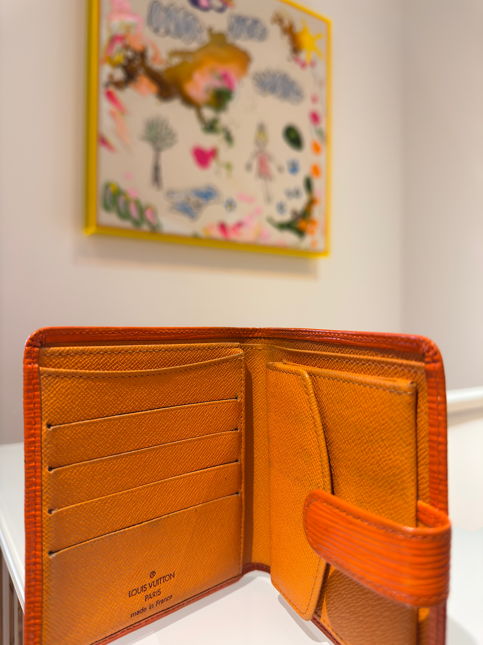 Miniaturbild: Louis Vuitton Geldbörse Epi
