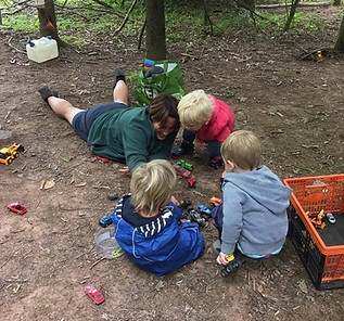Under Fives Forest School with The World Outside