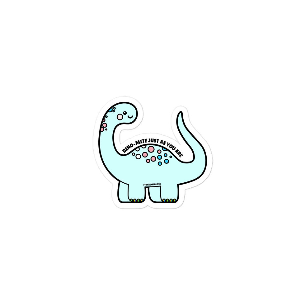 Thumbnail: Transgender Pride Dino