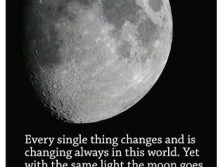 Gaze lovingly at the Moon