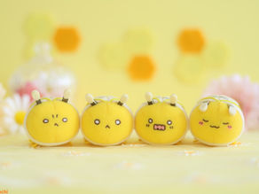 【カプセルトイ】はちさんのぬいぐるみがカプセルトイに登場!