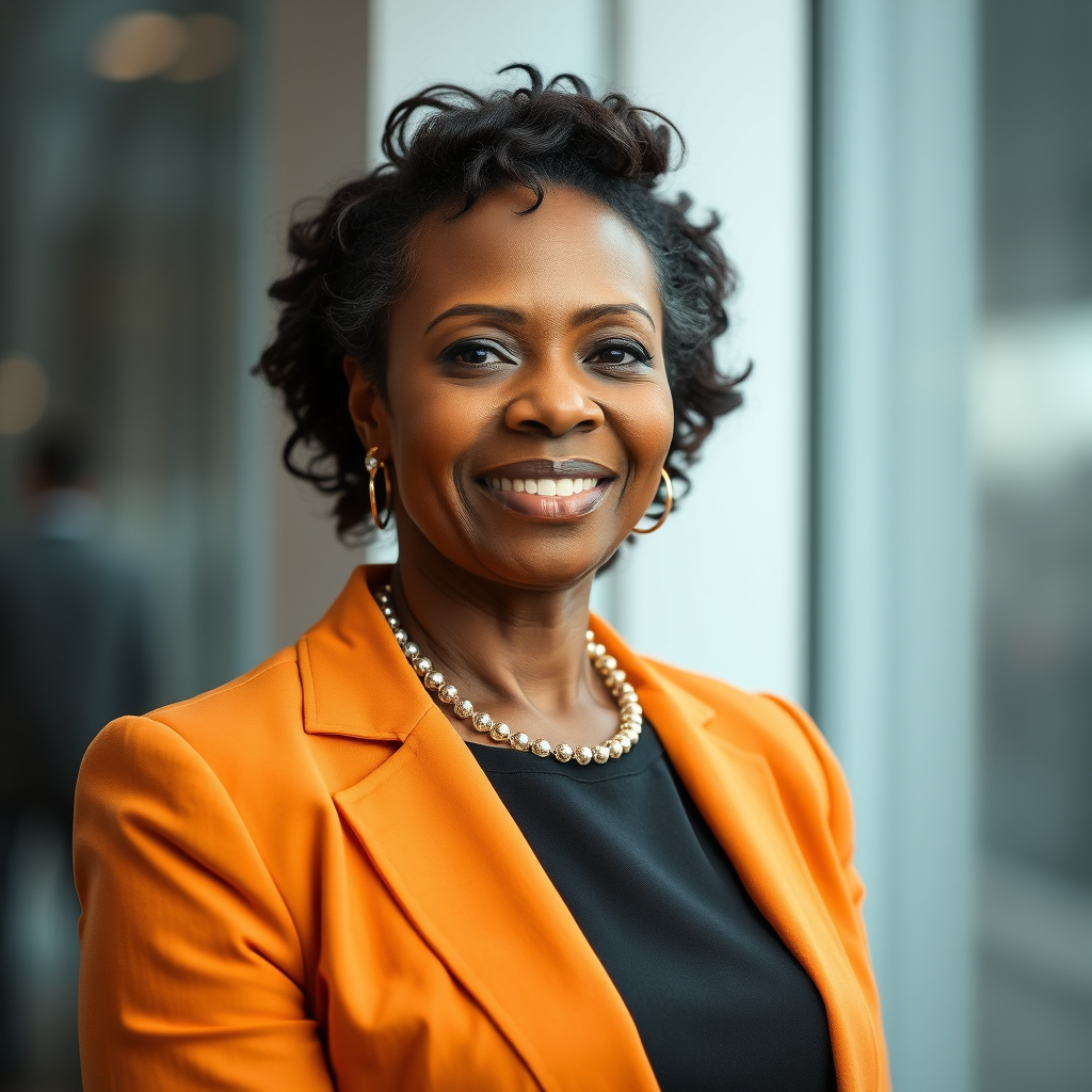 headshot image of a black woman in her 40's wearing a professional dress.jpg
