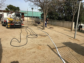 Empresa Desatascos Terrassa las 24 horas. Desatascos en Terrassa con camión cuba. Desatascos en Terrassa con agua a alta presión, tuberías, arquetas