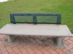 Banca en concreto M-31