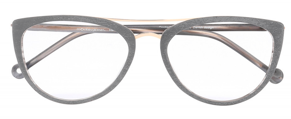 Miniatura: Opelia 74 - Monkeyglasses Eyeglasses grey & gold