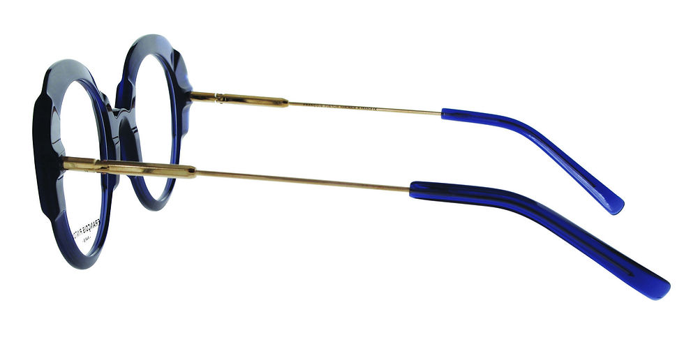 Thumbnail: Aqua 03 Be - Francois Pinton Eyeglasses blue & gold