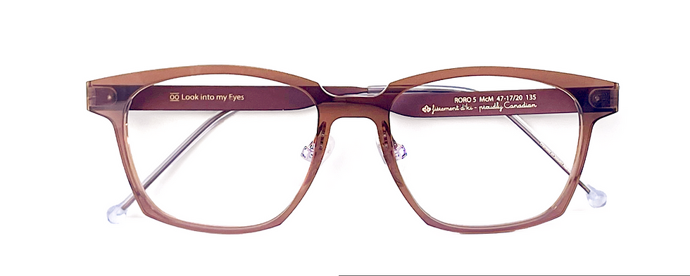 lightweight eyeglasses RORO 5 McM - small face - Look into my Eyes