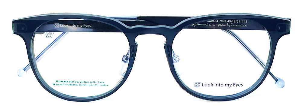 Black crystal Eyeglasses RORO 4 NcN Look into my Eyes