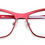 Thumbnail: Bright red metal eyeglasses LOOK INTO MY EYES