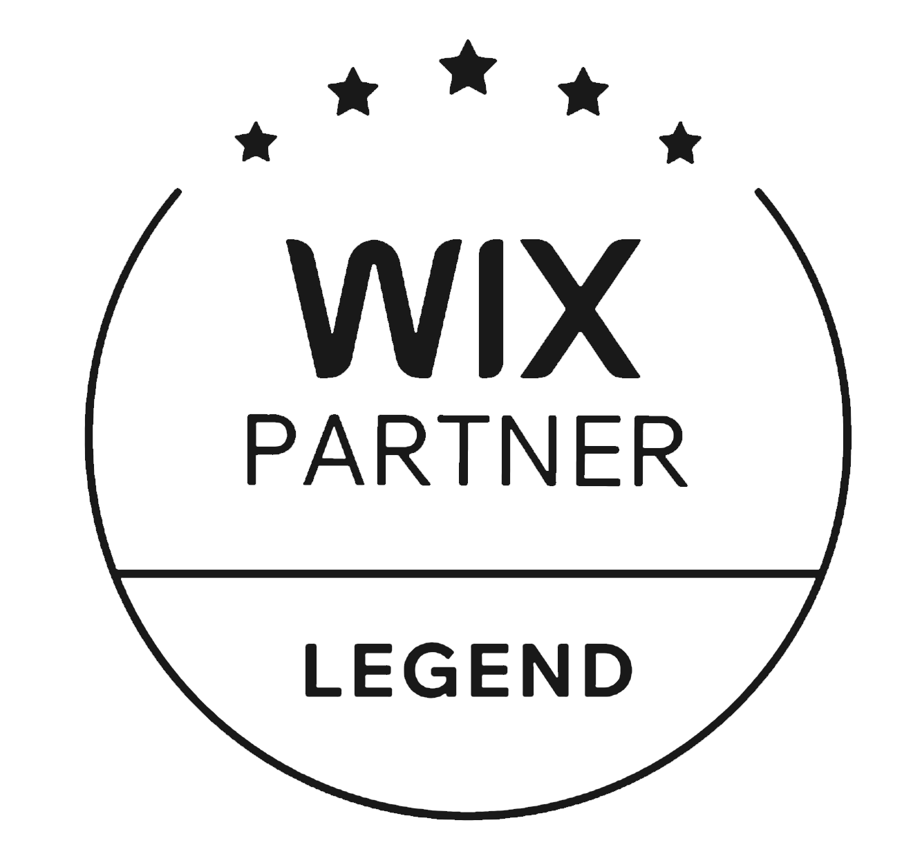 Wix Legend Partner badge