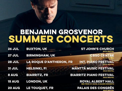 Benjamin at Summer Festivals