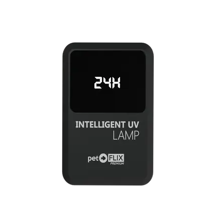 Foto do controlador eletrônico do filtro UV da Pet Flix