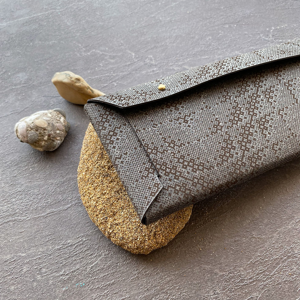 Combbags - Etui - recyceltes Leder