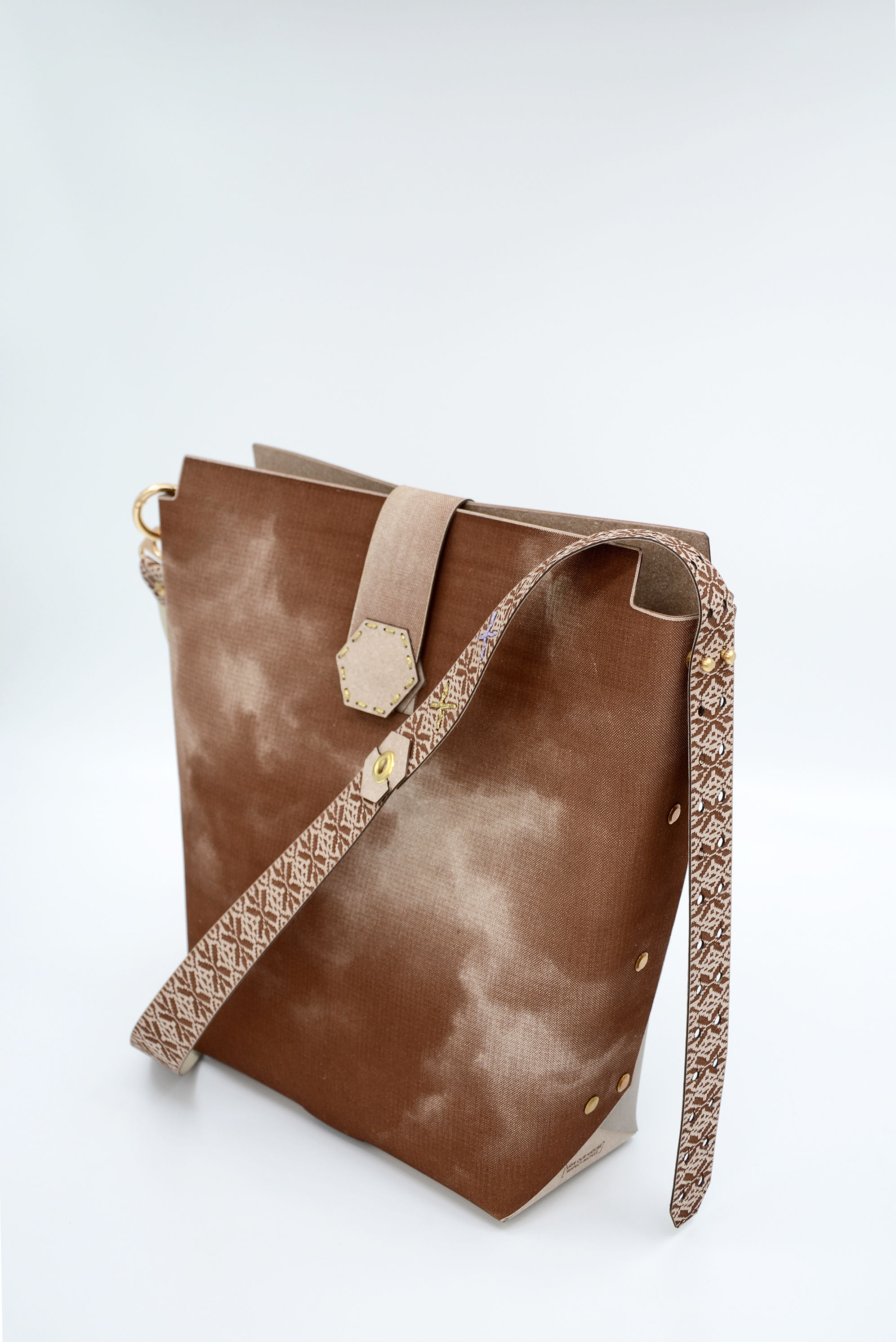 Combbags - Umhängetasche - recyceltes Leder