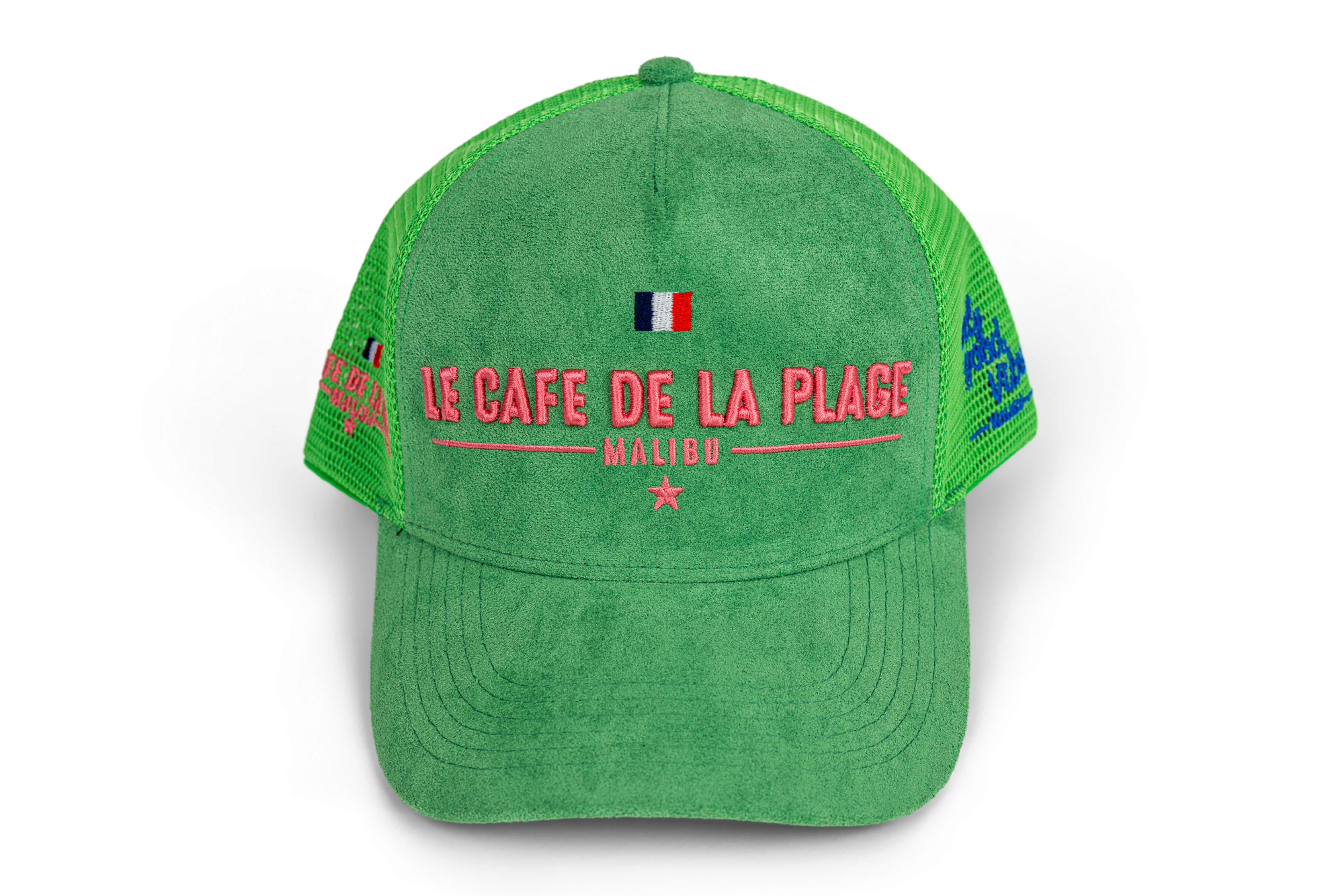 Embroidered Hat (Dark Green)