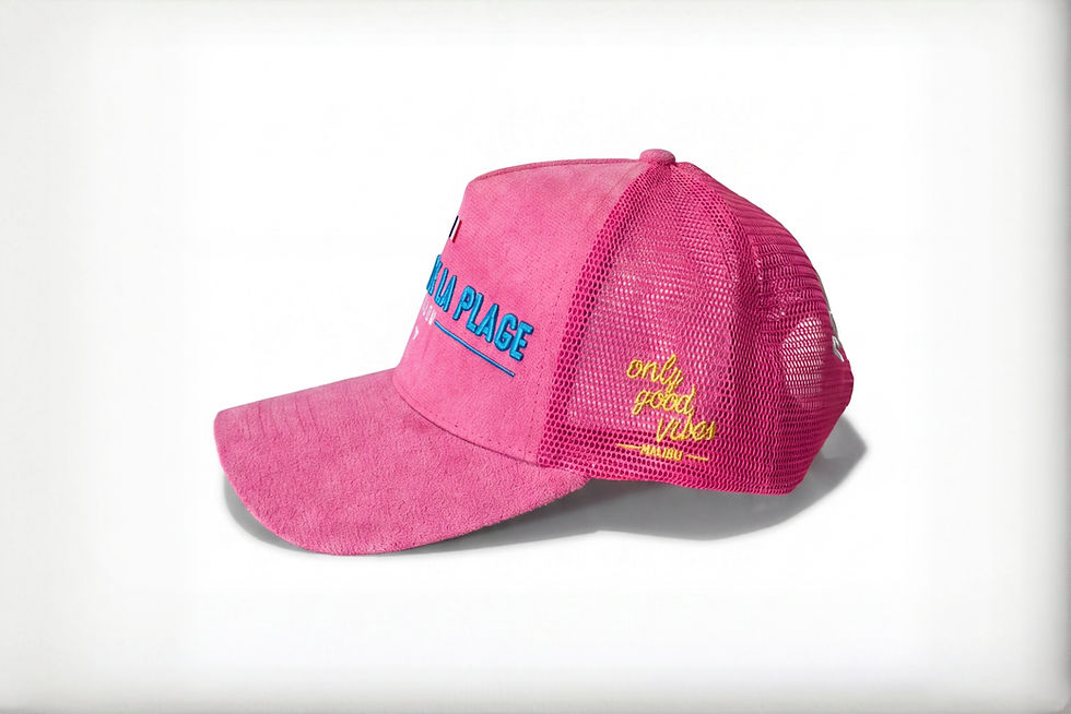 Thumbnail: Embroidered Hat ( Fuchsia with logo)