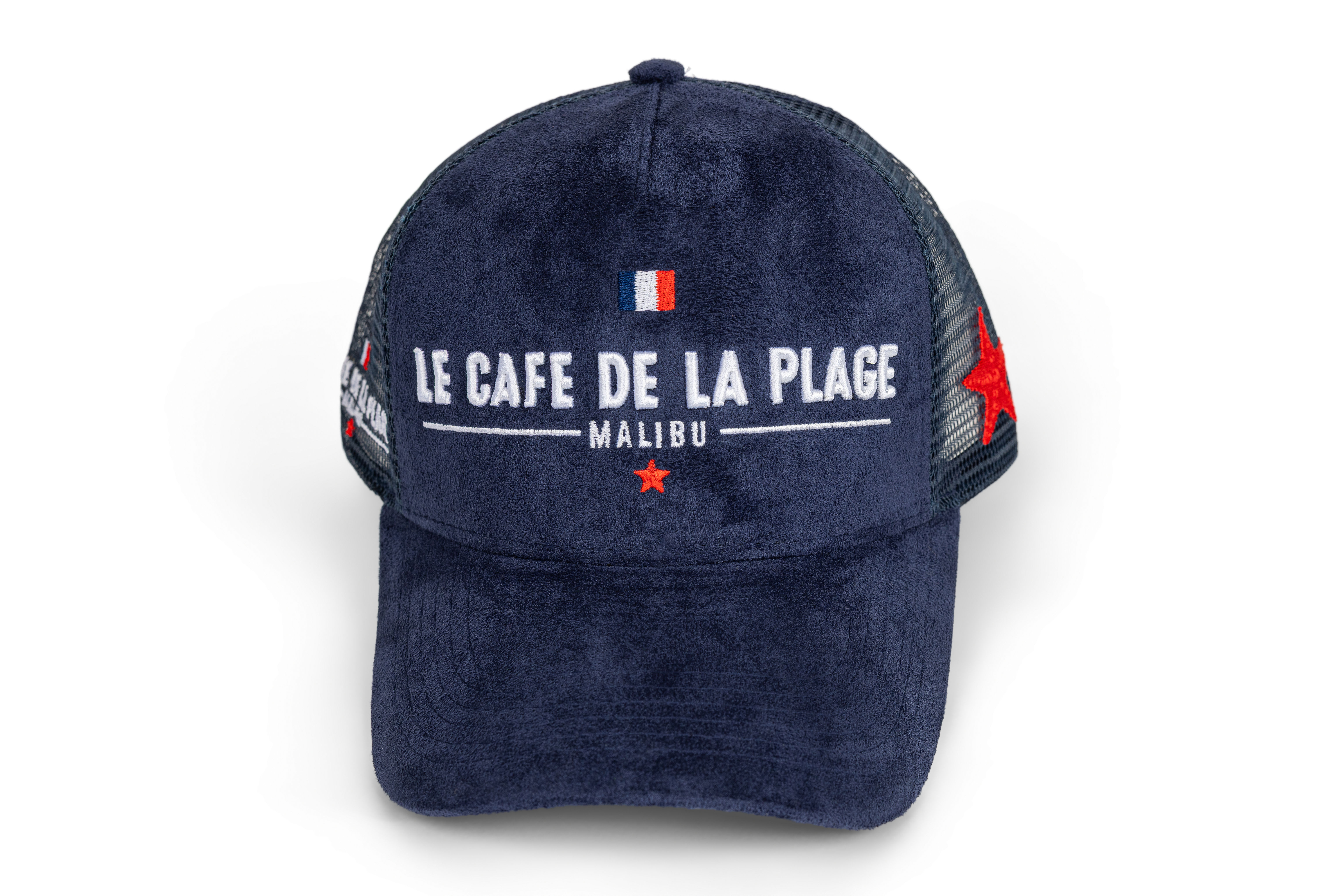 Embroidered Hat (Dark Blue)