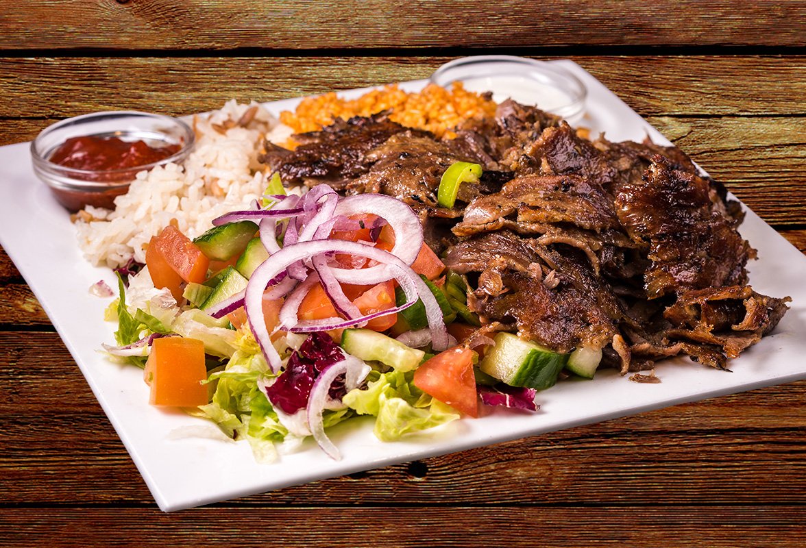 Arranged Food and Objects