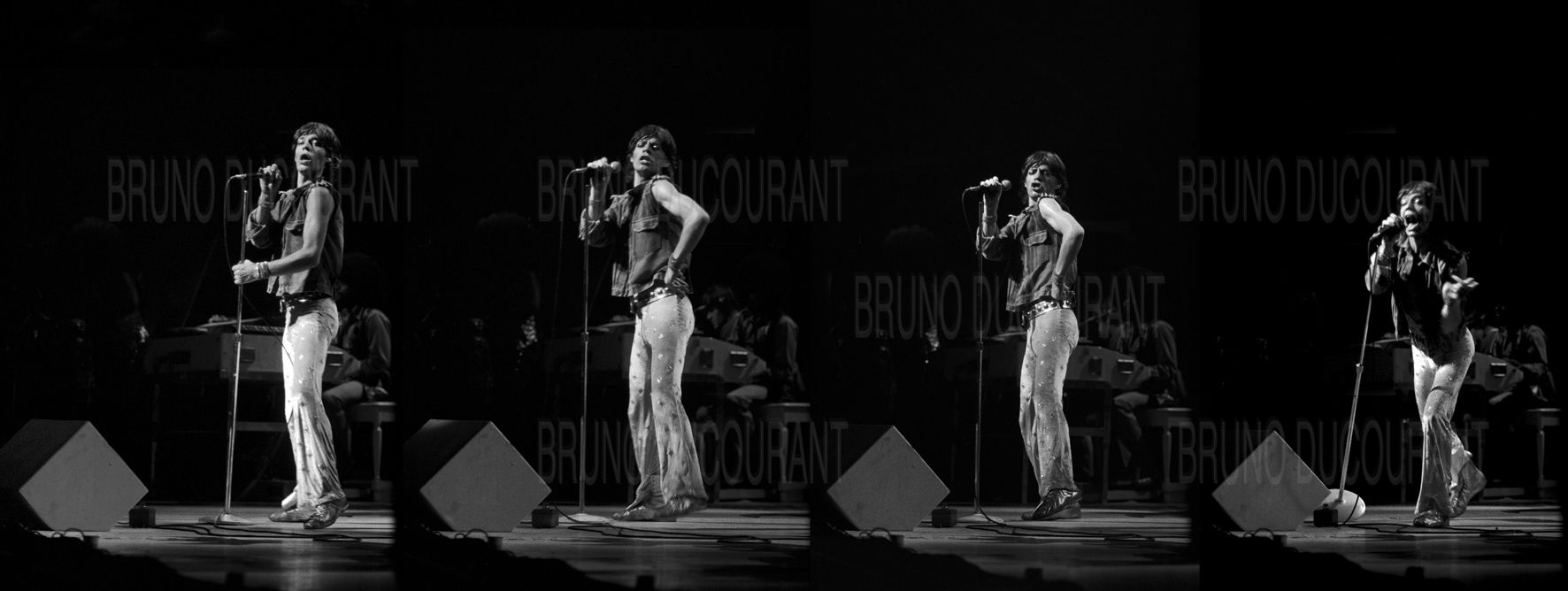 Séquence Mick Jagger - Bruxelles, octobre 1973 - tirage d'art limité à 16 ex.