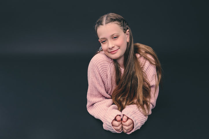 צילומי בת מצווה בסטודיו