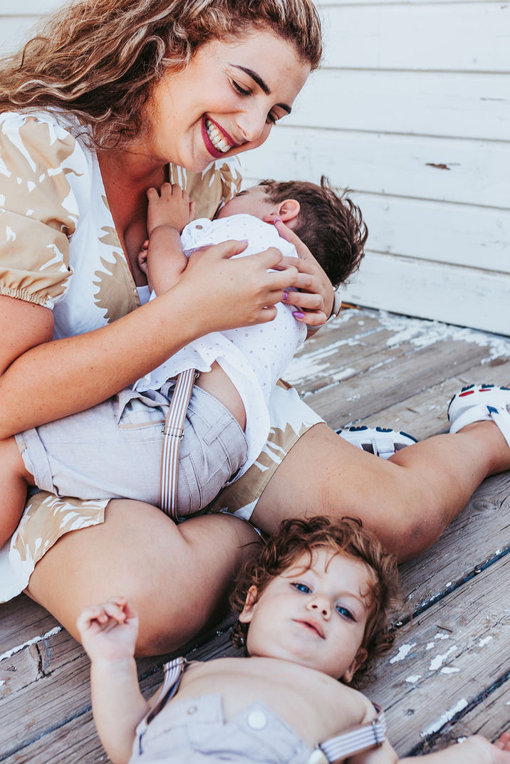 צילומי גיל שנה בים