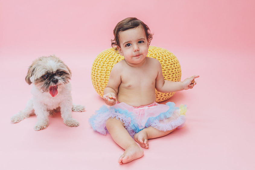 צילומי גיל שנה בסטודיו