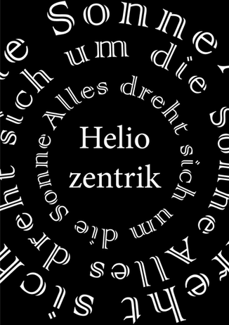 typographic opposites cosmos and chaos