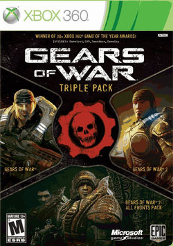 GEARS OF WAR TRIPLE PACK XBOX 360