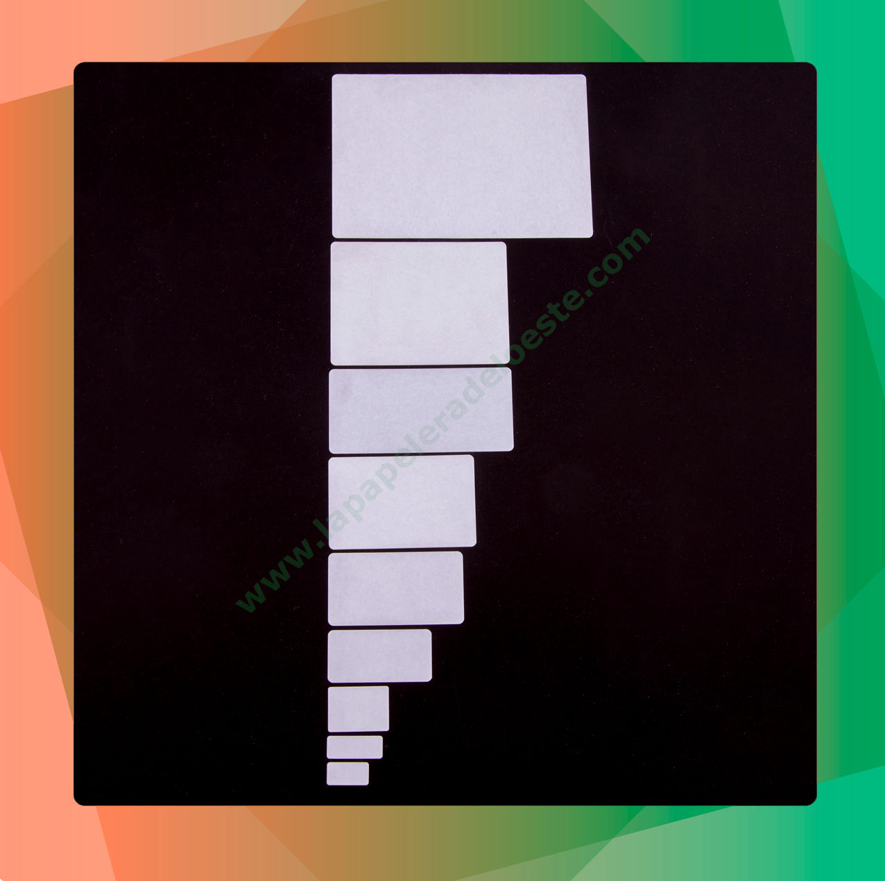 Etiqueta Autoadhesiva Blanca