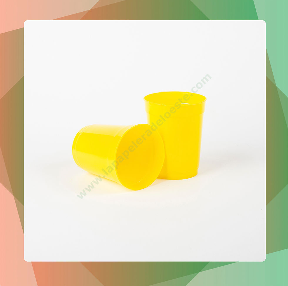 Miniatura: Vasos Plásticos De Color