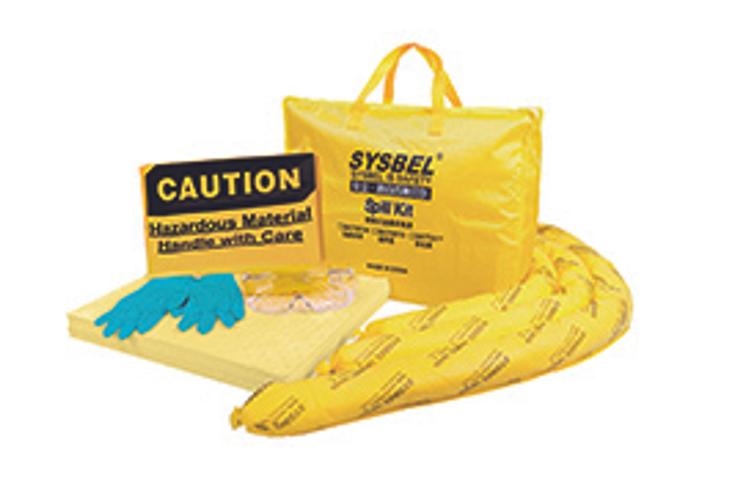Portable Spill Kit For Hazmat/Chemicals 11.5 Gal