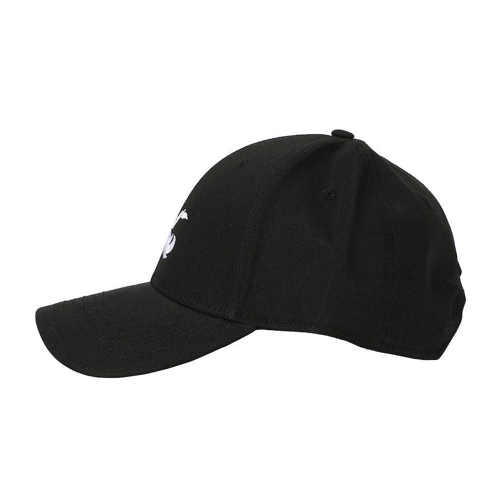 Thumbnail: Dungeons & Dragons Embroidered Logo Black Traditional Adjustable Hat