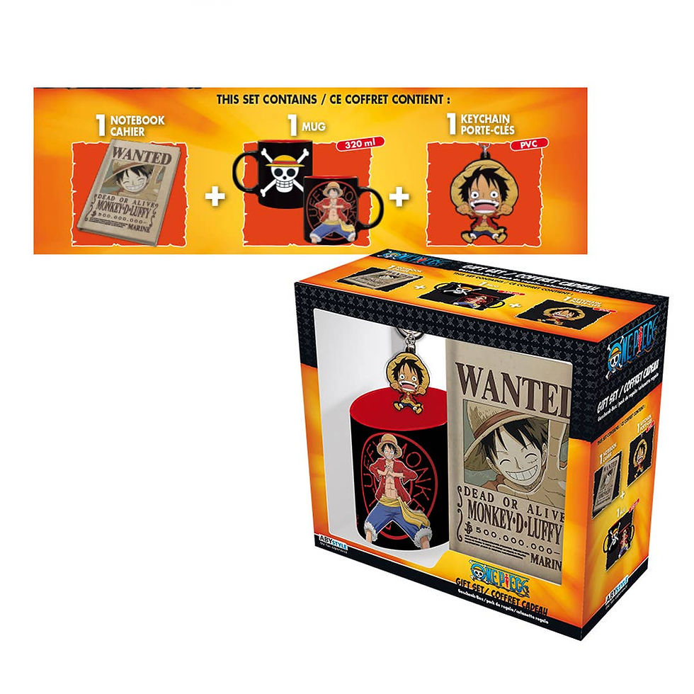 Thumbnail: One Piece - Monkey D. Luffy 3 pc. Gift Set
