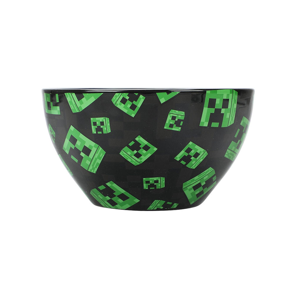 Thumbnail: Minecraft 20 oz. Ceramic Ramen Bowl with Chopsticks