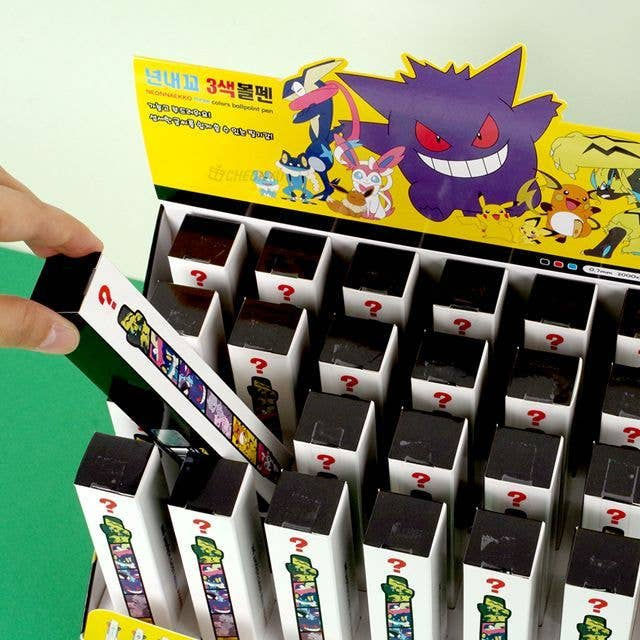 Thumbnail: Pokemon 3 Color Ballpoint Pen Random Box
