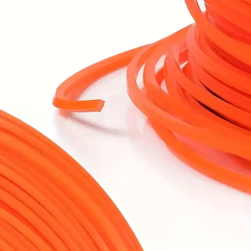 Miniatura: Filo per decespugliatore in nylon quadrato tondo da 2.7mm 3mm 3.5mm 4mm 100mt