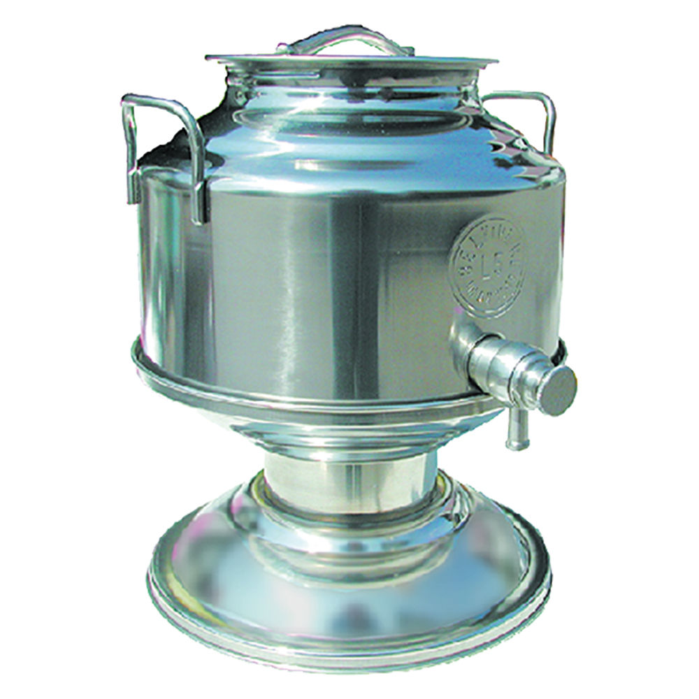  Contenitore in acciaio inox 18/10 per olio
