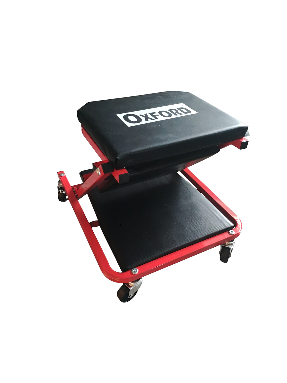 Miniatura: Carrello sotto auto 2 in 1 Sgabello da officina lettino riparazioni max 150 kg