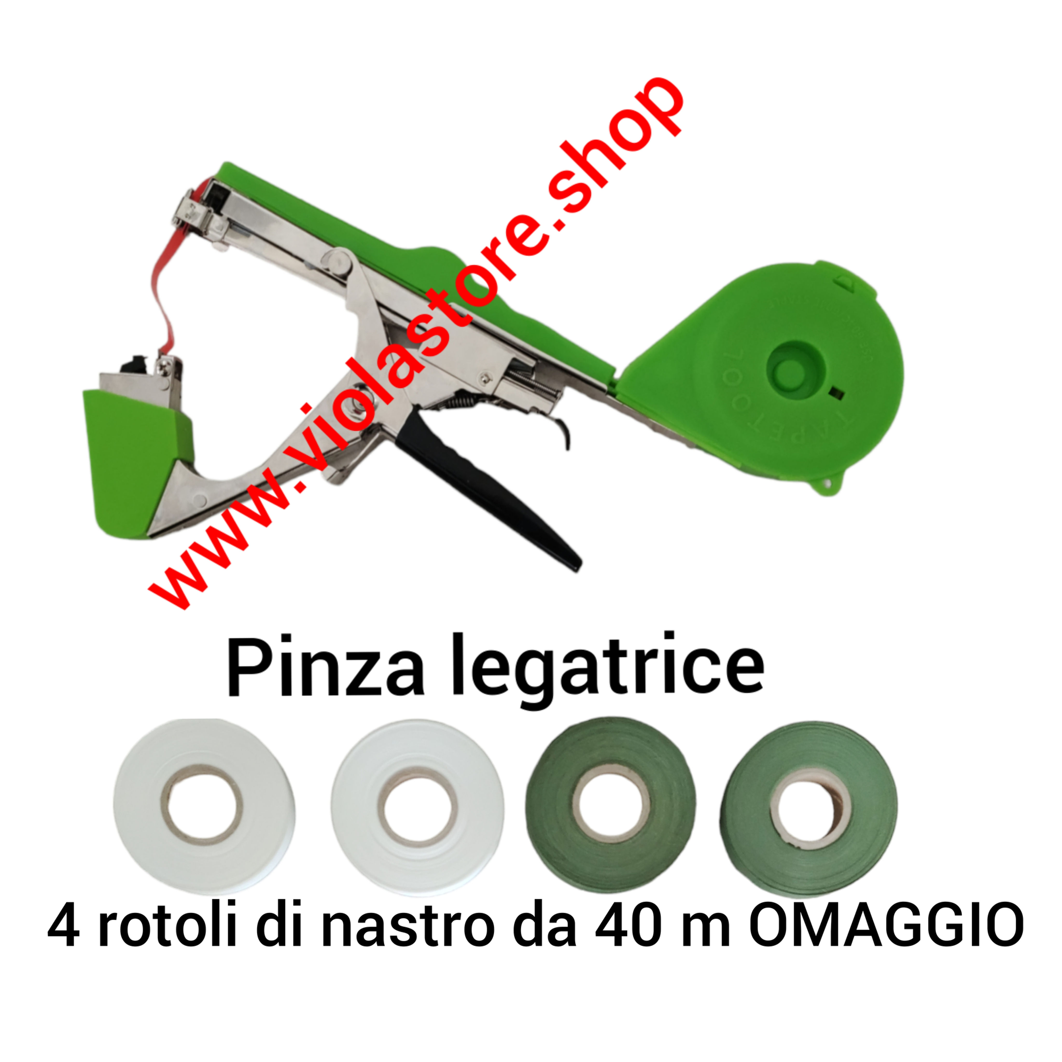Pinza legatrice manuale nastro per vigneto giardino piante orto pomodori