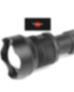 Torcia tattica militare ricaricabile led luce super luminosa