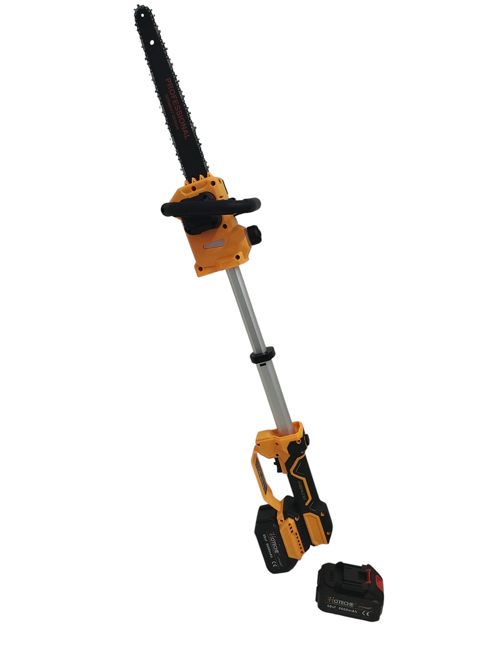 Thumbnail: Motosega Elettrica Telescopica 12” a Batteria Allungabile 1mt 2 Batterie