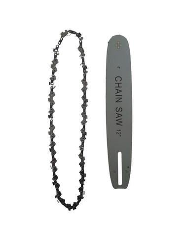 3 Catene Per Motosega 12 Pollici - 44 Maglie, Passo 3/8", Basso Rimbalzo, Per Cesoie Potatura