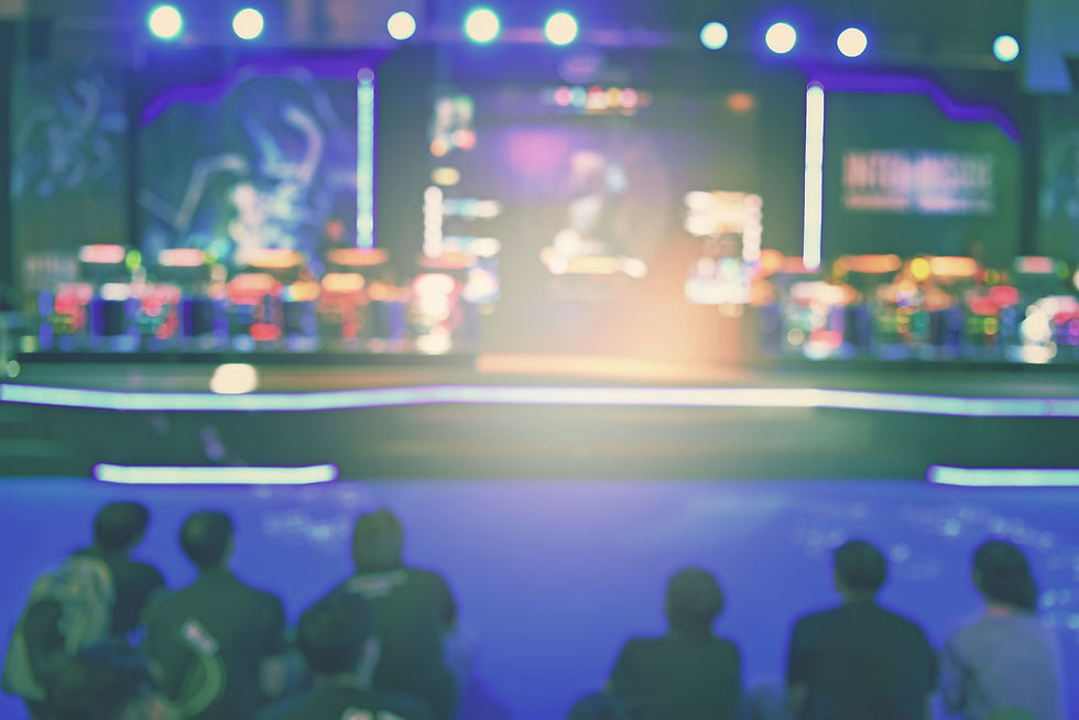 Evento de Esports Blur