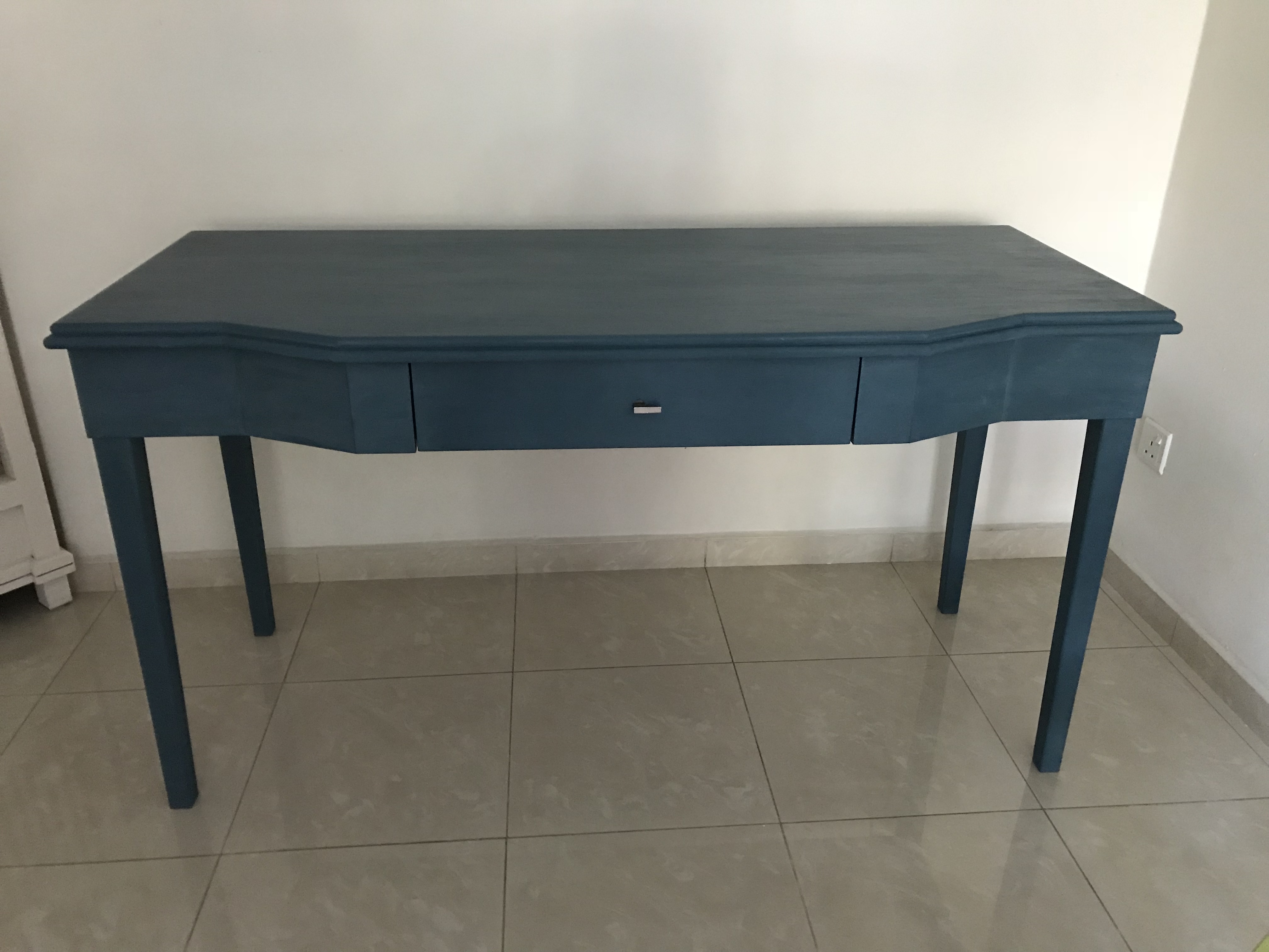 Vintage desk custom colour.