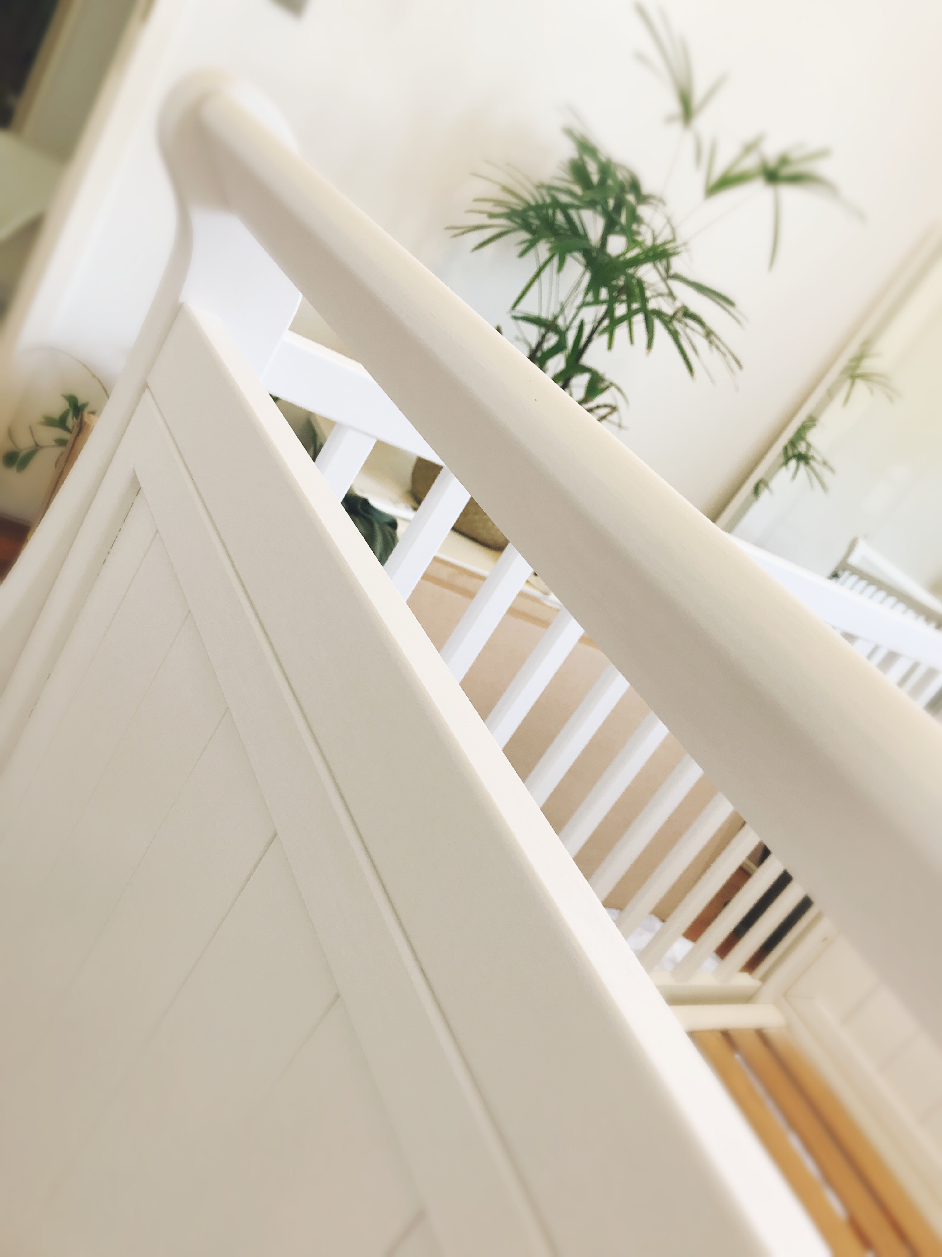 Painted crib