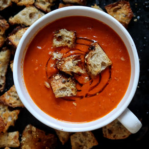 Rustic Roasted Tomato Soup Recipe