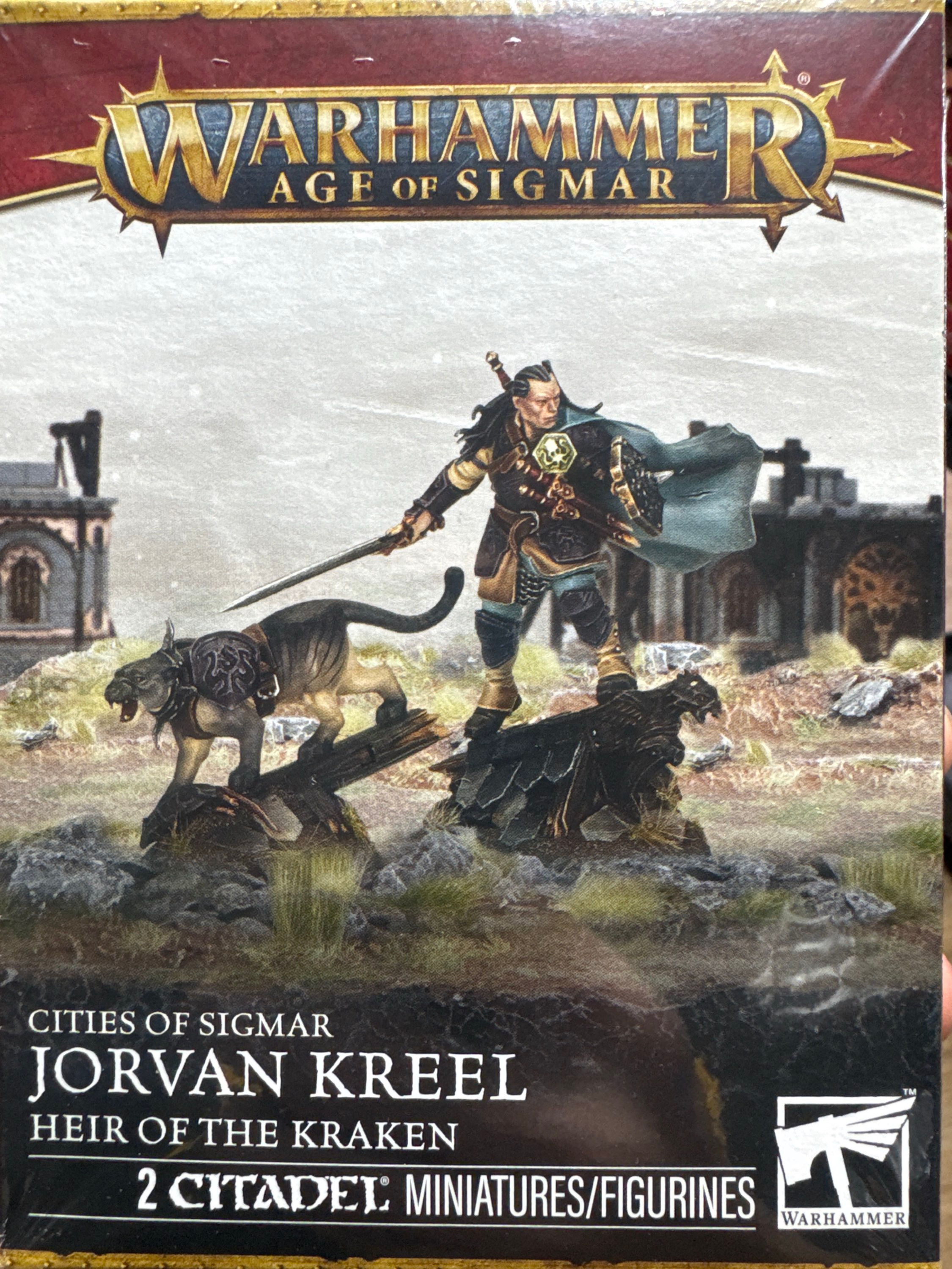 CITIES OF SIGMAR : JORVAN KREEL HEIR OF THE KRAKEN