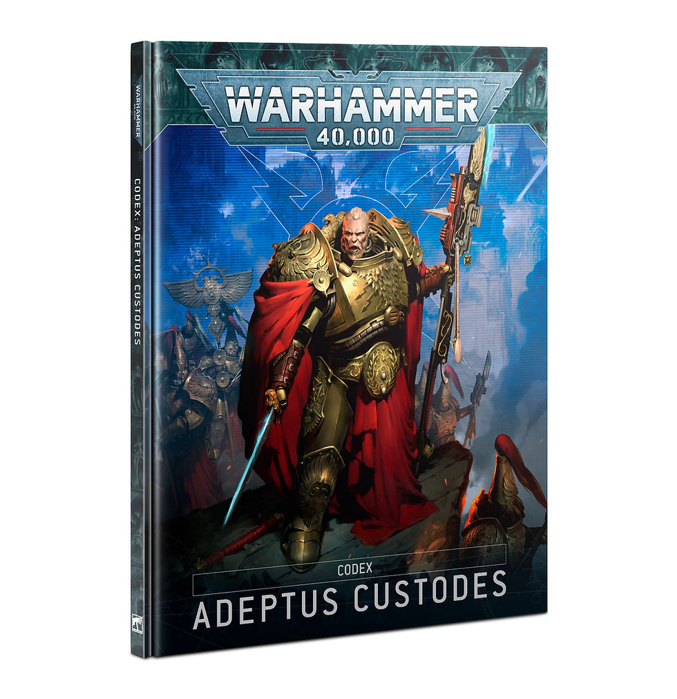 Codice Adeptus Custodes (ENG) – Games Workshop 2024 – Nuovo