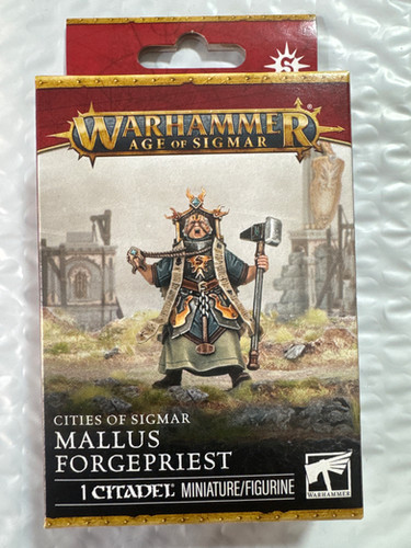 CITIES OF SIGMAR : MALLUS FORGEPRIEST | Rogue Traders Gaming
