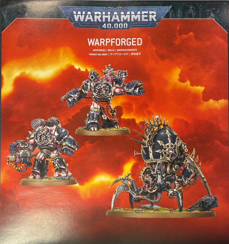 Chaos Space Marines Warpforged - Venomcrawler and Obliterators